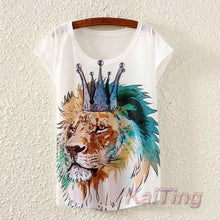 KaiTingu 2017 Brand New Fashion Spring Summer Harajuku Women T Shirt Tops Cute Eiffel Tower Print T-shirt For Women Ladies