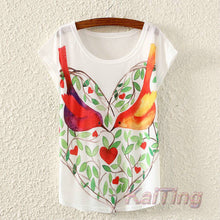 KaiTingu 2017 Brand New Fashion Spring Summer Harajuku Women T Shirt Tops Cute Eiffel Tower Print T-shirt For Women Ladies
