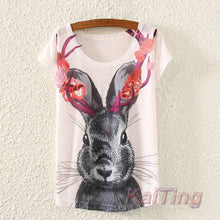 KaiTingu 2017 Brand New Fashion Spring Summer Harajuku Women T Shirt Tops Cute Eiffel Tower Print T-shirt For Women Ladies