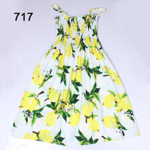 2016 Summer kids clothing girls New 2-11Y children beach dresses for girls fashion bohemian style girls dresses free necklace