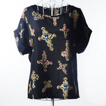 2017 Batwing Sleeve Women Blouses Clothing Casual Chiffon Shirt Blusas Tops Heart Animal Stripe Leopard Print Pattern Plus size
