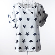 2017 Batwing Sleeve Women Blouses Clothing Casual Chiffon Shirt Blusas Tops Heart Animal Stripe Leopard Print Pattern Plus size