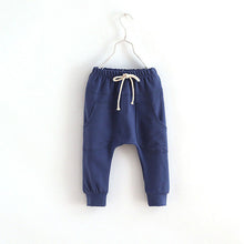 Baby Boys Kids Child Soft Cotton Autumn Casual Harem Pants Bottoms Trousers 2-7Y