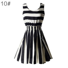 S M L XL XXL XXXL 2016 Summer Women Casual Bohemian Floral Sundress Printed Sleeveless Beach Chiffon Dress