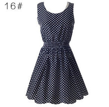 S M L XL XXL XXXL 2016 Summer Women Casual Bohemian Floral Sundress Printed Sleeveless Beach Chiffon Dress