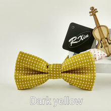 Children New Fashion Formal Cotton  Kid Classical  Bowties Butterfly Wedding Party Pet Bowtie Tuxedo Ties Polka Dot Boys Bow Tie
