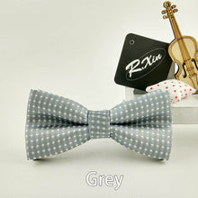 Children New Fashion Formal Cotton  Kid Classical  Bowties Butterfly Wedding Party Pet Bowtie Tuxedo Ties Polka Dot Boys Bow Tie