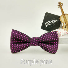 Children New Fashion Formal Cotton  Kid Classical  Bowties Butterfly Wedding Party Pet Bowtie Tuxedo Ties Polka Dot Boys Bow Tie
