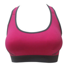 Women Crop Top Cropped Padded Bra Tank Top Vest Fitness Stretch Women's Tanks Cross Back Bras