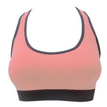 Women Crop Top Cropped Padded Bra Tank Top Vest Fitness Stretch Women's Tanks Cross Back Bras