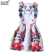lady styles Girl Dress Summer Kids Vest Dress Girls Sleeveless Dresses Butterfly Print Girl Princess Dresses Party Girl Clothes