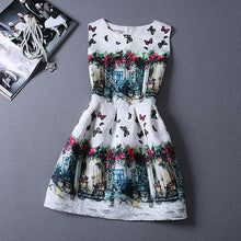 lady styles Girl Dress Summer Kids Vest Dress Girls Sleeveless Dresses Butterfly Print Girl Princess Dresses Party Girl Clothes
