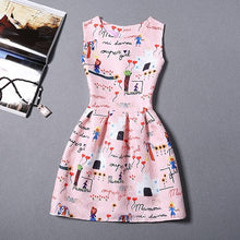 lady styles Girl Dress Summer Kids Vest Dress Girls Sleeveless Dresses Butterfly Print Girl Princess Dresses Party Girl Clothes
