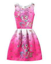 lady styles Girl Dress Summer Kids Vest Dress Girls Sleeveless Dresses Butterfly Print Girl Princess Dresses Party Girl Clothes