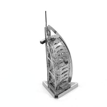Best Price 3D Metal Puzzle DIY Stainless Steel Assembly Building Car Tower Ship Kids Toys Educational Solid Puzzle New Year Gift