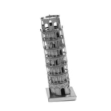 Best Price 3D Metal Puzzle DIY Stainless Steel Assembly Building Car Tower Ship Kids Toys Educational Solid Puzzle New Year Gift