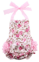 Infant Baby Girl Clothes Lace Floral Sleeveless Backless Bodysuit Jumpsuit Cake Sunsuit Outfits 0-18M