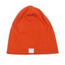 Fashion Solid Bonnet Enfant Kids Hat Baby Boy Girl Baby Hat Infant Cotton Blends Baby Winter Hat Soft Warm Baby Cap Beanie A02
