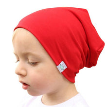 Fashion Solid Bonnet Enfant Kids Hat Baby Boy Girl Baby Hat Infant Cotton Blends Baby Winter Hat Soft Warm Baby Cap Beanie A02