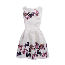 lady styles Girl Dress Summer Kids Vest Dress Girls Sleeveless Dresses Butterfly Print Girl Princess Dresses Party Girl Clothes