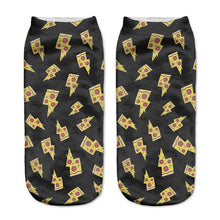 Zohra Neon Socks 3D Printing Female Socks Women Low Cut Ankle Socks Calcetines Mujer Casual Hosiery Printed Sock
