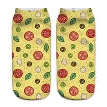 Zohra Neon Socks 3D Printing Female Socks Women Low Cut Ankle Socks Calcetines Mujer Casual Hosiery Printed Sock