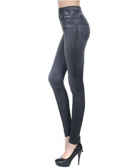 Fashion Leggings Jeans for Women Denim Pants with Pocket Slim Legging ukraine Fitness Plus Size Leggings S-XXL Black/Gray/Blue