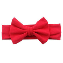 Lovely Girls Cotton Headband Solid Hair Bows Headbands For Kids 2017 New Arrival Newborn Kids Cotton Hair Accessories