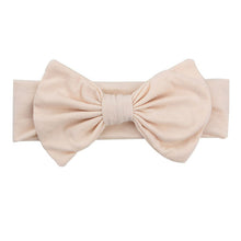 Lovely Girls Cotton Headband Solid Hair Bows Headbands For Kids 2017 New Arrival Newborn Kids Cotton Hair Accessories