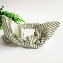 kids Girls Bow Hairband Turban Knot Rabbit Ear Headband Cotton Headwear 6475