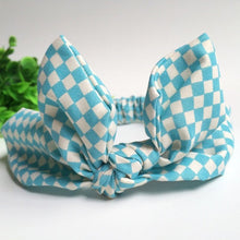 kids Girls Bow Hairband Turban Knot Rabbit Ear Headband Cotton Headwear 6475