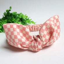 kids Girls Bow Hairband Turban Knot Rabbit Ear Headband Cotton Headwear 6475