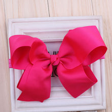 TWDVS Newborn Headwear Big Bows  Flower Headband  Hair Elastic Bow Headbands Hair band kids Children Hair Accessories W--017