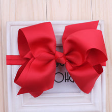 TWDVS Newborn Headwear Big Bows  Flower Headband  Hair Elastic Bow Headbands Hair band kids Children Hair Accessories W--017
