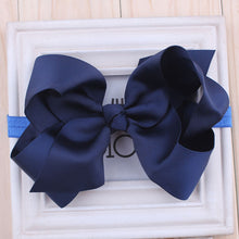 TWDVS Newborn Headwear Big Bows  Flower Headband  Hair Elastic Bow Headbands Hair band kids Children Hair Accessories W--017