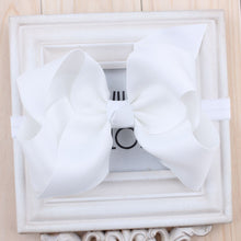 TWDVS Newborn Headwear Big Bows  Flower Headband  Hair Elastic Bow Headbands Hair band kids Children Hair Accessories W--017