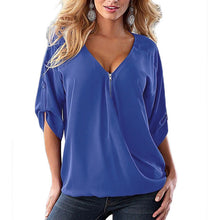 2016 New Arrival Casual Solid Color Half Sleeves Female Tops Regular Natural V-neck Summer  Women T shirts Summer Tops 5XL