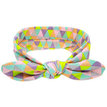Kids Flower Floral Hairband Turban Rabbit Bowknot  Headband Headwear Hair Band Accessories kt-060