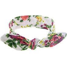 Kids Flower Floral Hairband Turban Rabbit Bowknot  Headband Headwear Hair Band Accessories kt-060