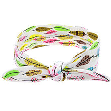 Kids Flower Floral Hairband Turban Rabbit Bowknot  Headband Headwear Hair Band Accessories kt-060