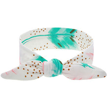 Kids Flower Floral Hairband Turban Rabbit Bowknot  Headband Headwear Hair Band Accessories kt-060