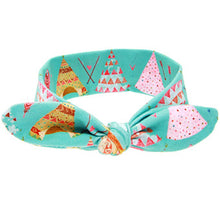 Kids Flower Floral Hairband Turban Rabbit Bowknot  Headband Headwear Hair Band Accessories kt-060