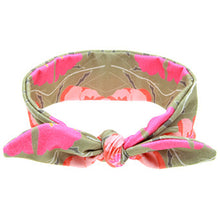 Kids Flower Floral Hairband Turban Rabbit Bowknot  Headband Headwear Hair Band Accessories kt-060