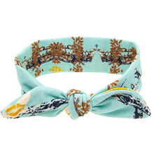 Kids Flower Floral Hairband Turban Rabbit Bowknot  Headband Headwear Hair Band Accessories kt-060