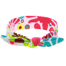 Kids Flower Floral Hairband Turban Rabbit Bowknot  Headband Headwear Hair Band Accessories kt-060