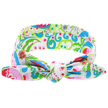 Kids Flower Floral Hairband Turban Rabbit Bowknot  Headband Headwear Hair Band Accessories kt-060