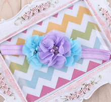 1PC Rhinestone Ribbon Pearl diamond Headwear Newborn Hairbands sewing Flowers Headband Kids Hair Accessories Jeaely  W045