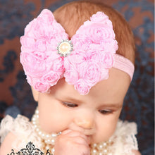 Headwear Hairband Pearl Diamond European And American Fashion Flowers Headband Kids Hair Accessories