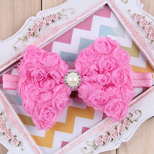 Headwear Hairband Pearl Diamond European And American Fashion Flowers Headband Kids Hair Accessories