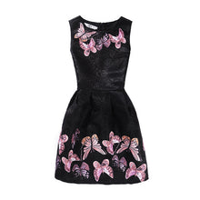 lady styles Girl Dress Summer Kids Vest Dress Girls Sleeveless Dresses Butterfly Print Girl Princess Dresses Party Girl Clothes